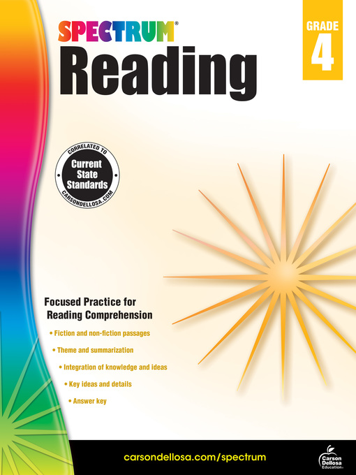 Spectrum Reading Workbook, Grade 4 - Digital Downloads Ohio